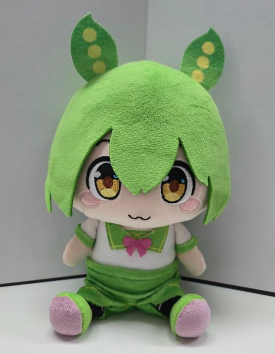 ずんだもん』ぬいぐるみ（20cm）制服ver. – 東北ずん子・ずんだ