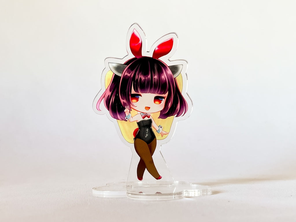 東北ずん子、ずんだもんetc... 大きめアクリルスタンド バニー bunny 